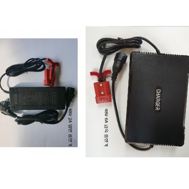 마이티 리고 전동 리튬 파렛트 트럭 MLP-15FH 급속 충전기 48V 10Ah[6A]