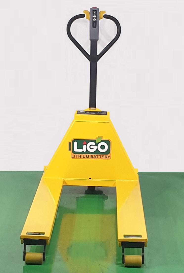 리고 전동 파렛트 트럭 48V풀전동 관통형