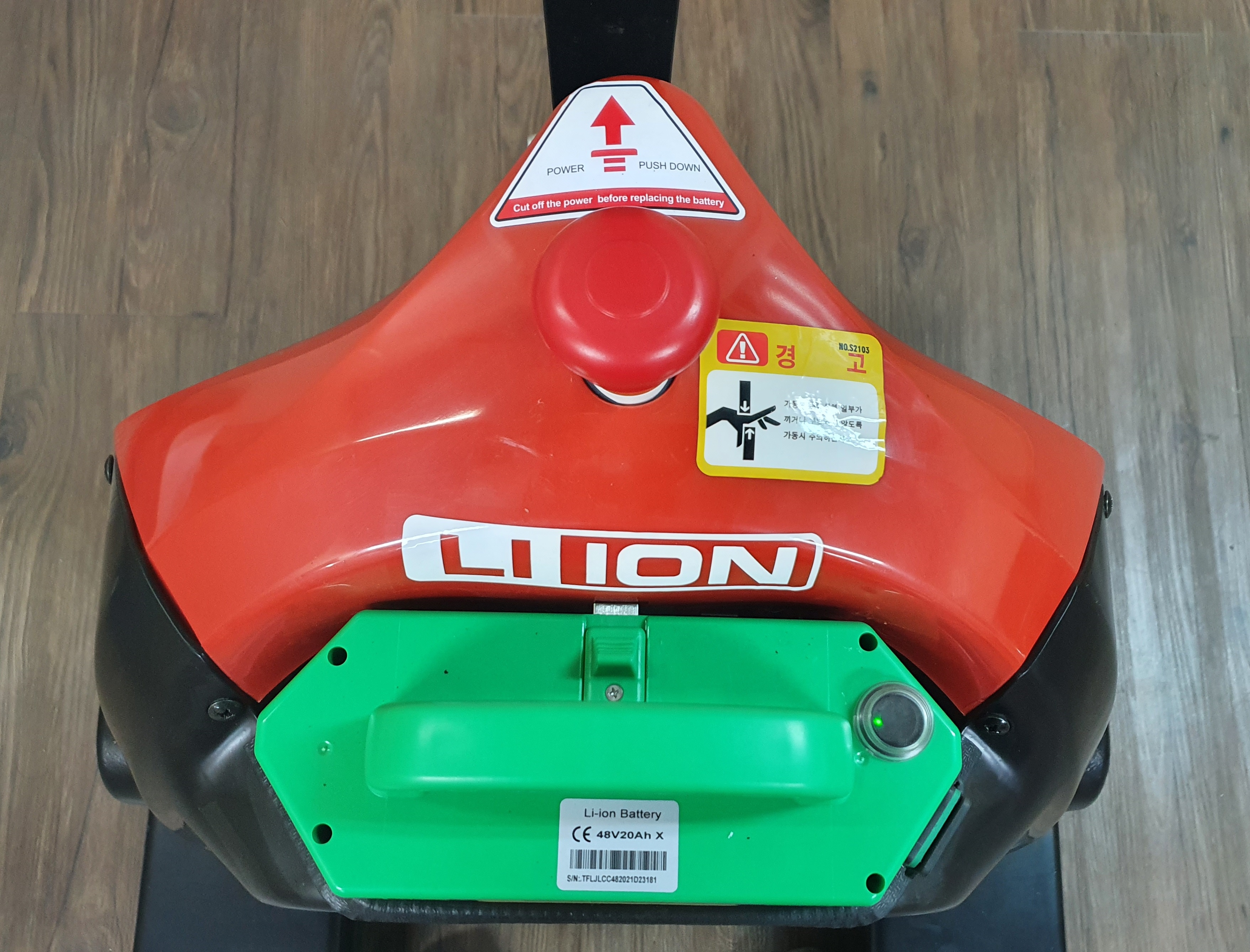 리고 전동 파렛트 트럭 48V풀전동 2톤형